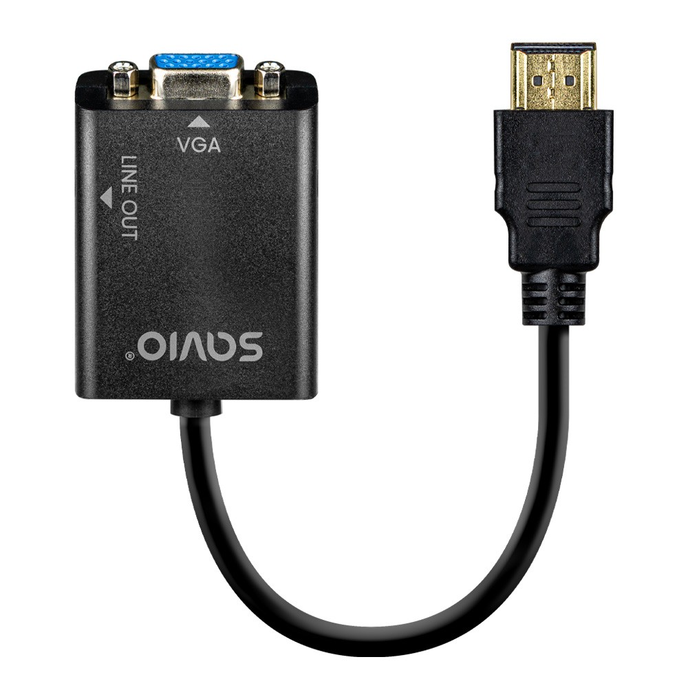 SAVIO  HDMI-VGA adapter AK-76 with audio
