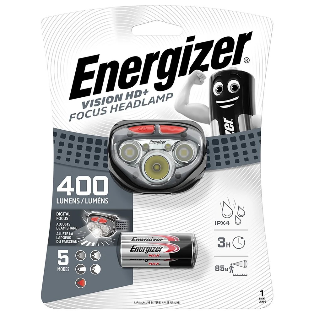 ENERGIZER  HEADLAMP VISION FOCUS 400 LUMENS