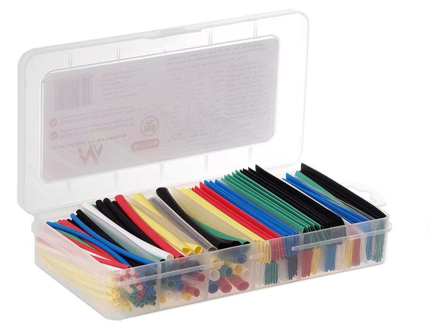 Maclean  Heat shrinkable tube 196 pcs