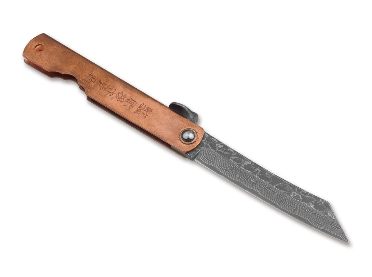 No name Higo Irogane Damascus Knife