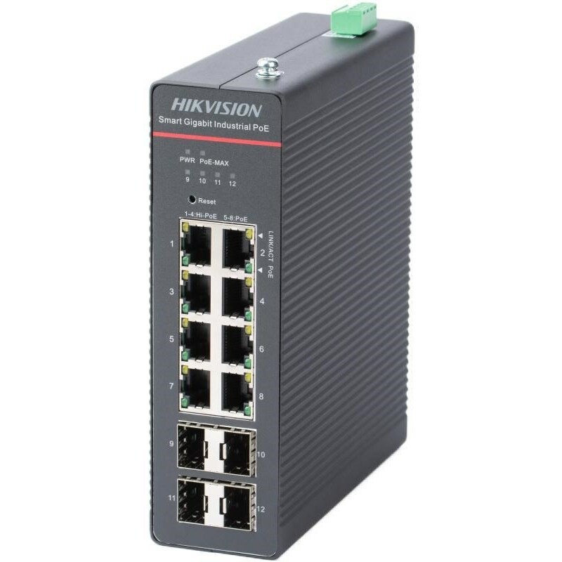 Hikvision  DS-3T1512HP-SI-8P4FKIT(240W) network switch Managed Gigabit