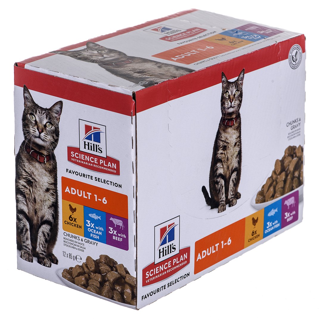 Hill`s  Feline Adult Multipack Classic –