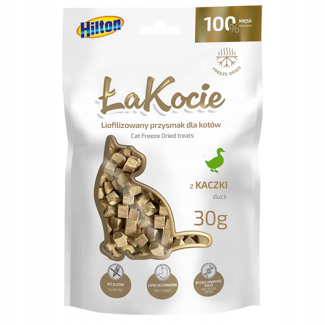 Hilton  ŁaKocie Freeze dried duck -