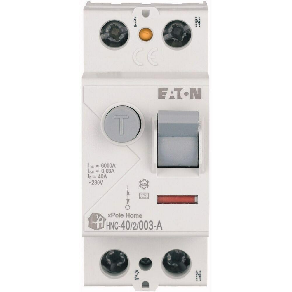 Eaton HNC-40/2/003-A 40A/ 30MA/A DIFFERENTIAL CIRCUIT