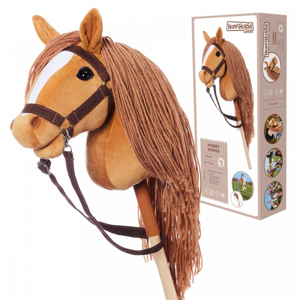 Tootiny Horse on a stick HOPPIHORSE