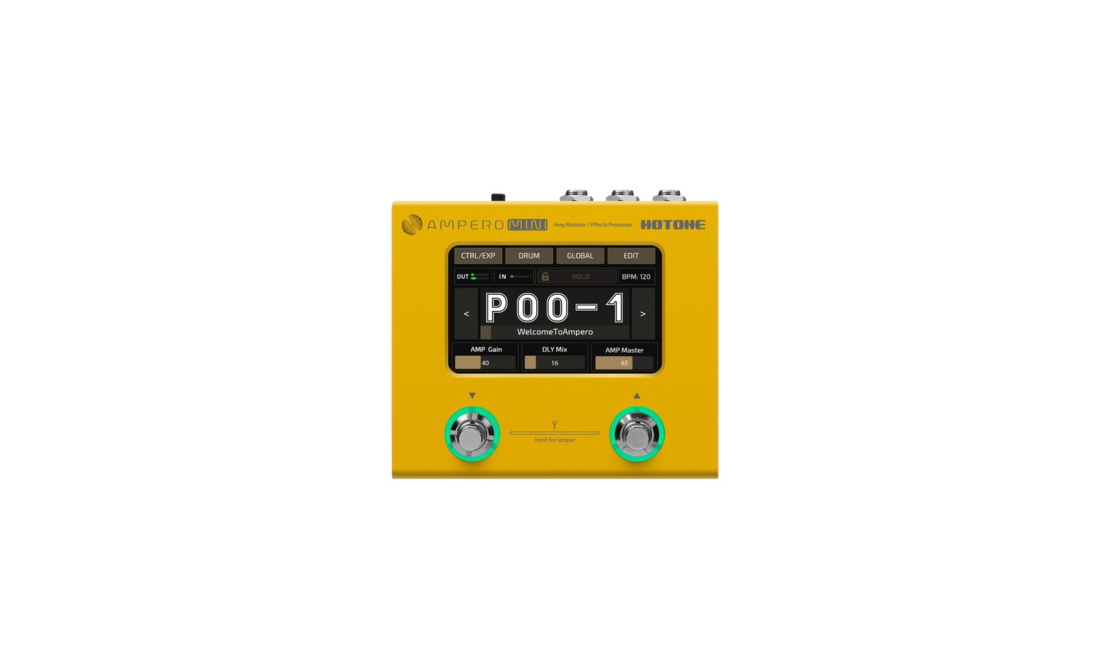 Hotone  Ampero Mini (Marigold) - multiefekt