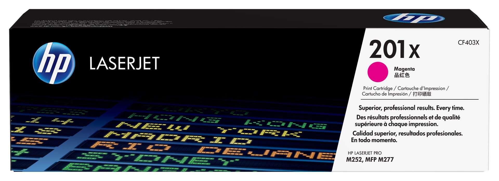 Hewlett-Packard HP 201X - Hojtydende -