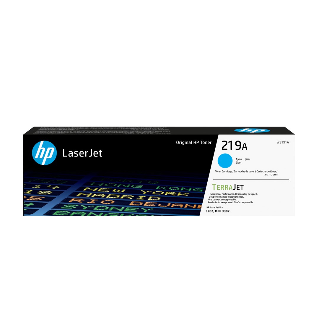 Hewlett-Packard HP 219A Cyan LaserJet Toner
