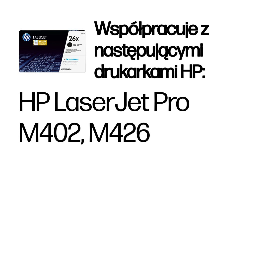 Hewlett-Packard HP 26X High Yield Black