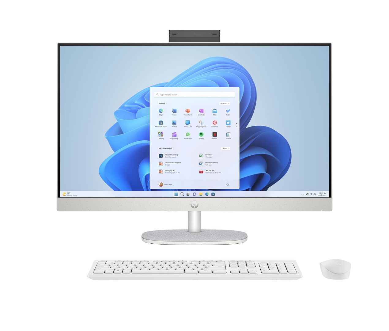 Hewlett-Packard HP 27-cr0222nw AMD Ryzen™ 7
