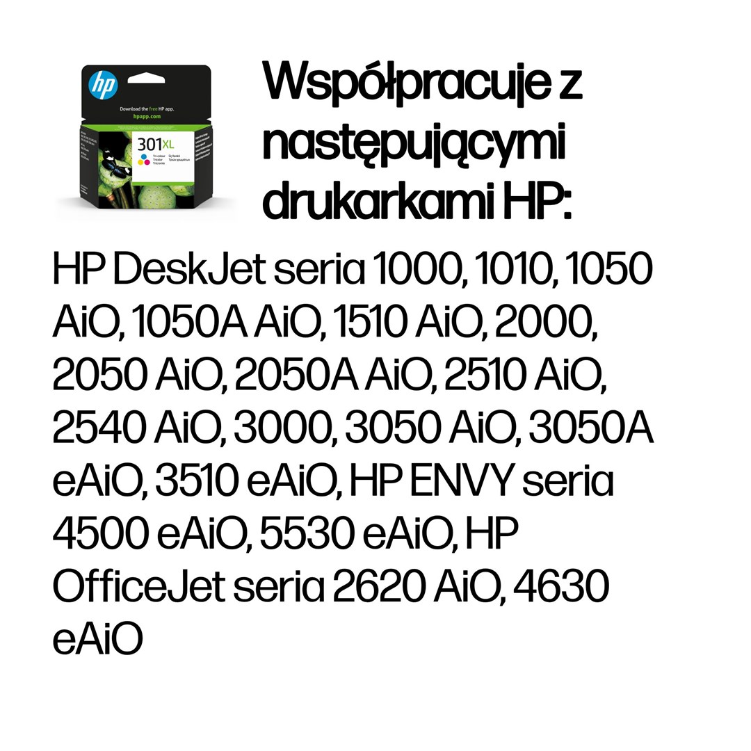 Hewlett-Packard HP 301XL High Yield Tri-color