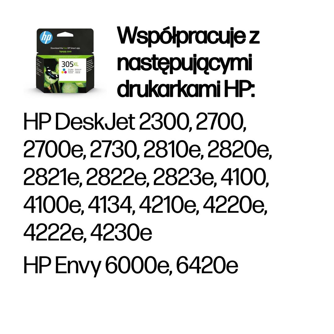 Hewlett-Packard HP 305XL High Yield Tri-color