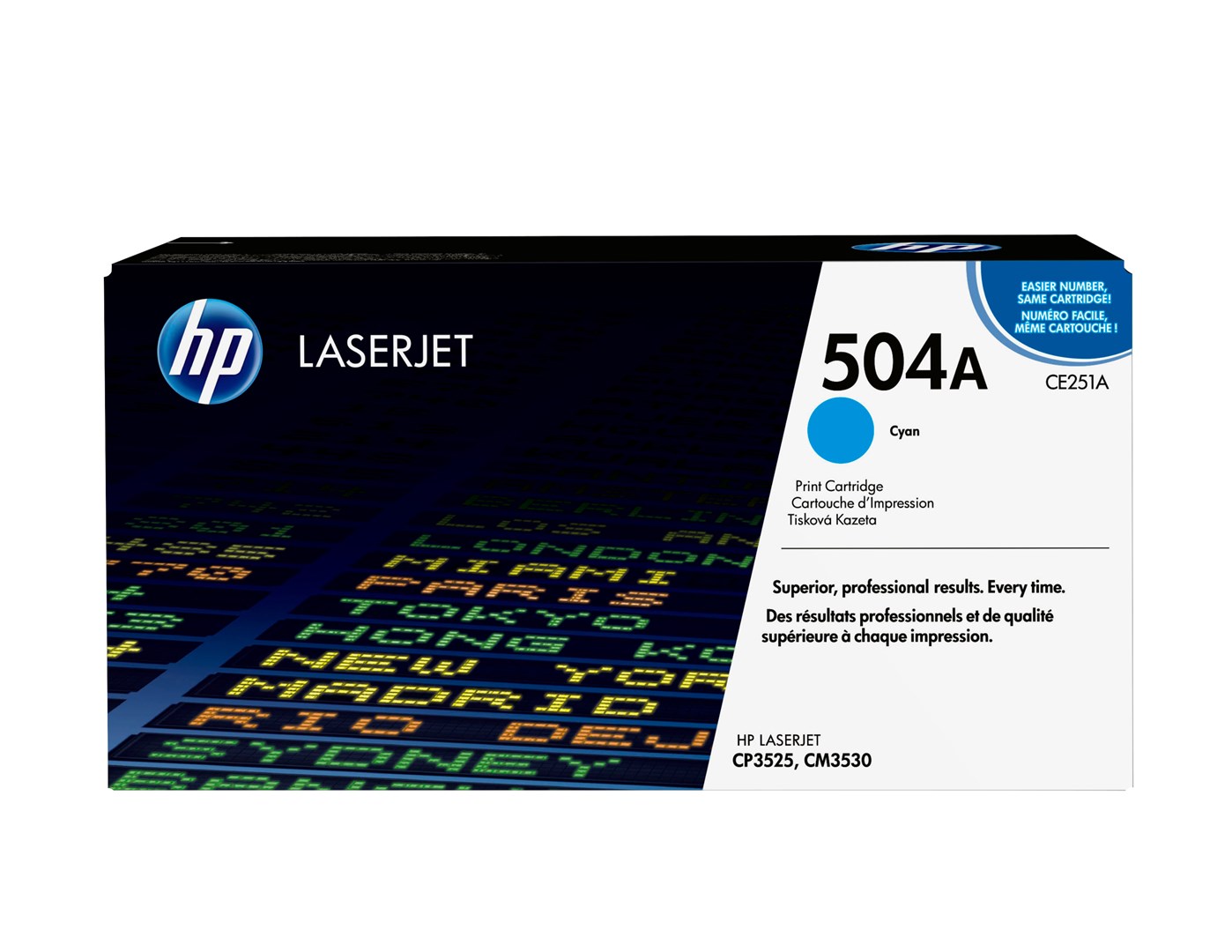 Hewlett-Packard HP 504A Cyan Original LaserJet