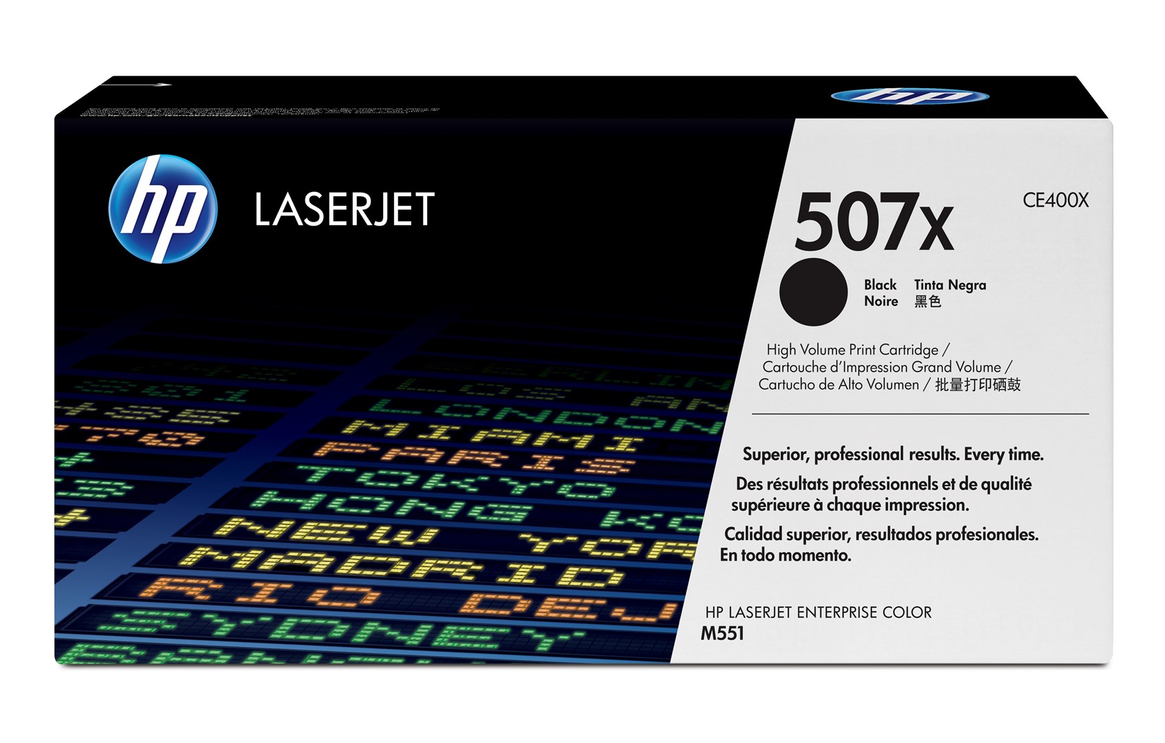 Hewlett-Packard HP 507X - Hojtydende -