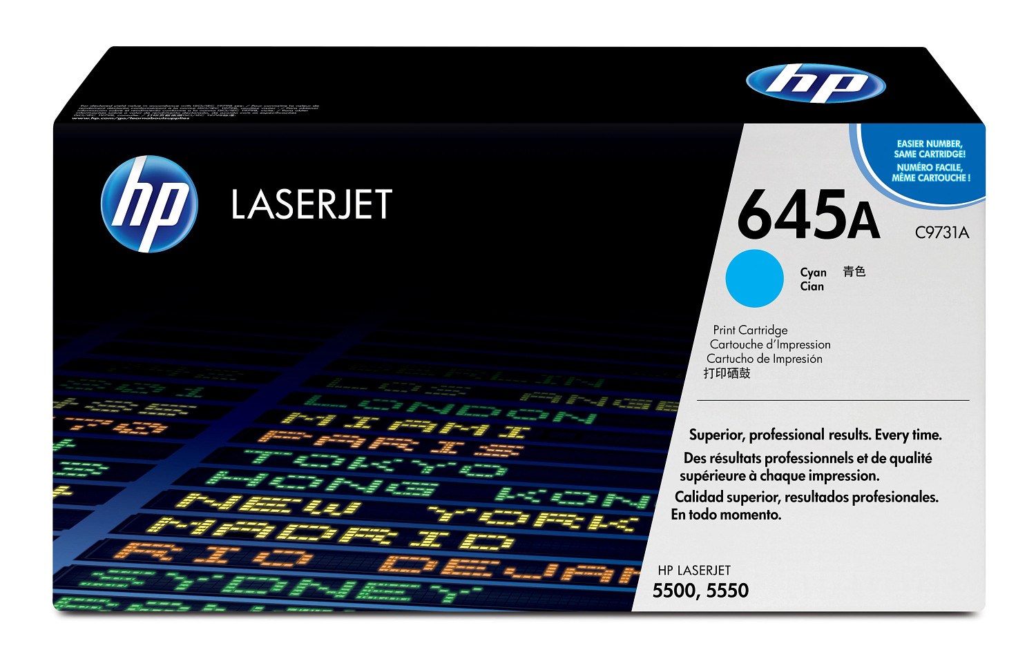 Hewlett-Packard HP 645A Cyan Original LaserJet
