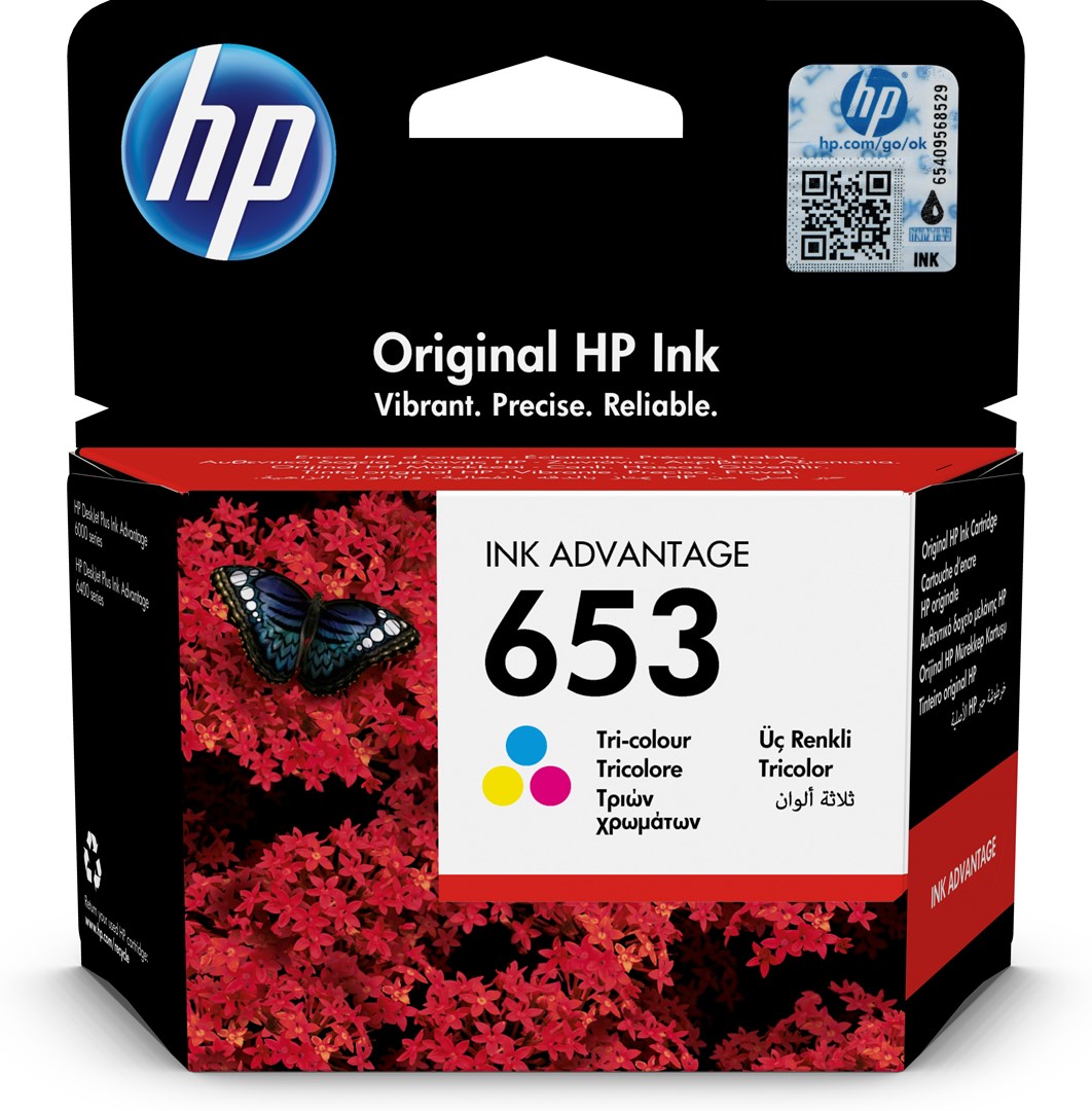 Hewlett-Packard HP 653 1 pc(s) Original