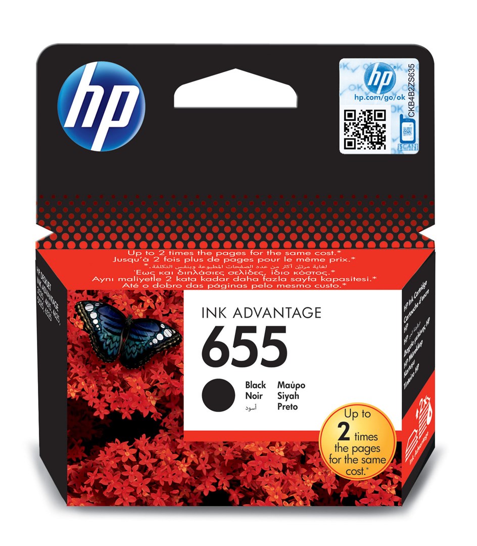 Hewlett-Packard HP 655 Original Photo black