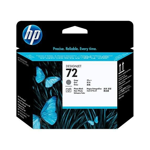 Hewlett-Packard HP 72 Gray and Photo