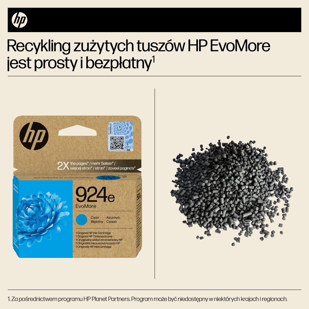 Hewlett-Packard HP 924e EvoMore Cyan Original