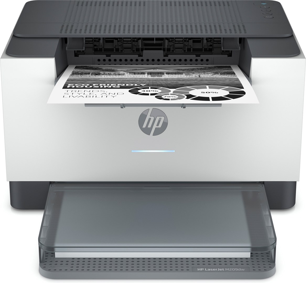 Hewlett-Packard HP LaserJet M209dw Printer, Black