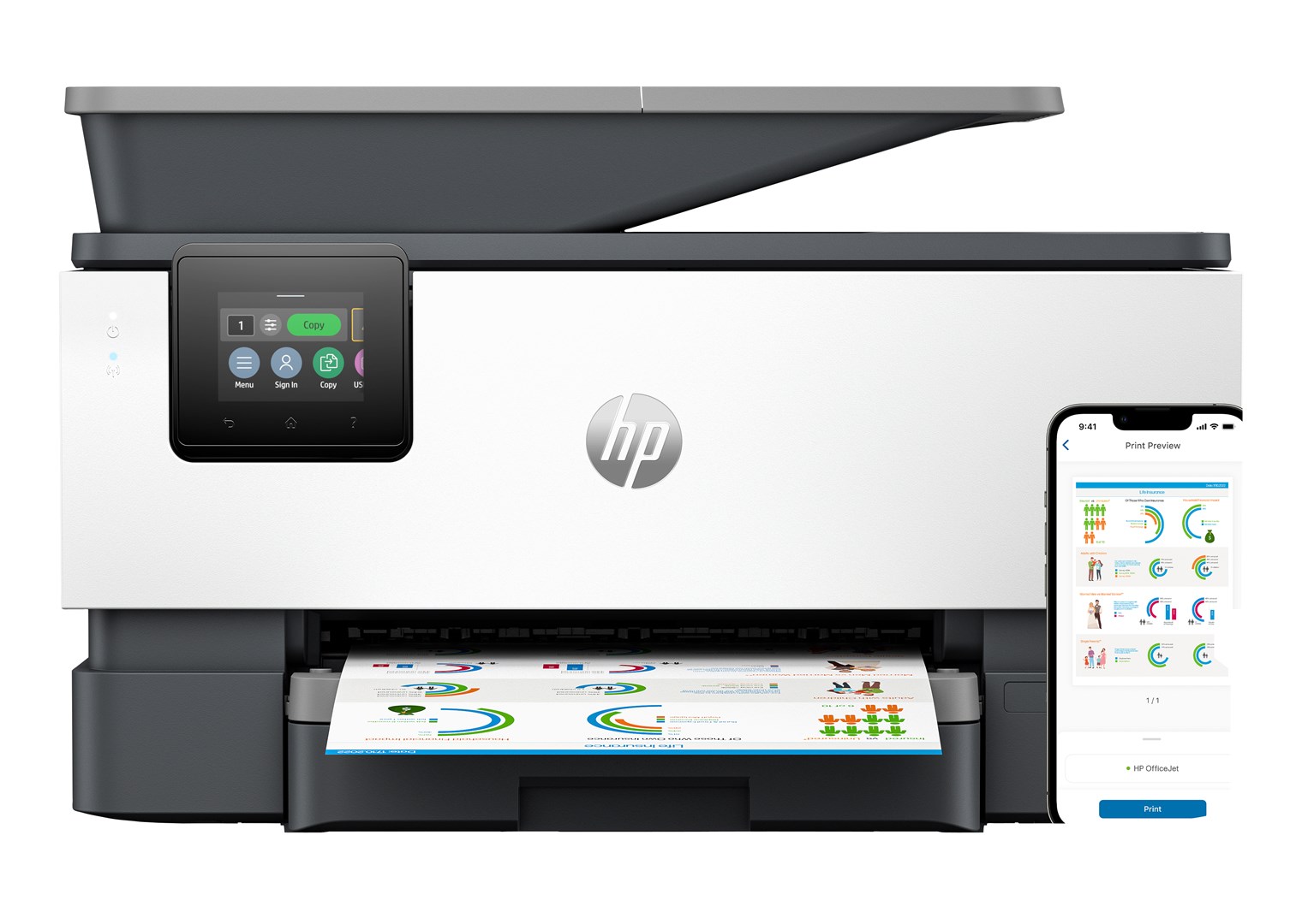 Hewlett-Packard HP OfficeJet Pro 9120b Wireless