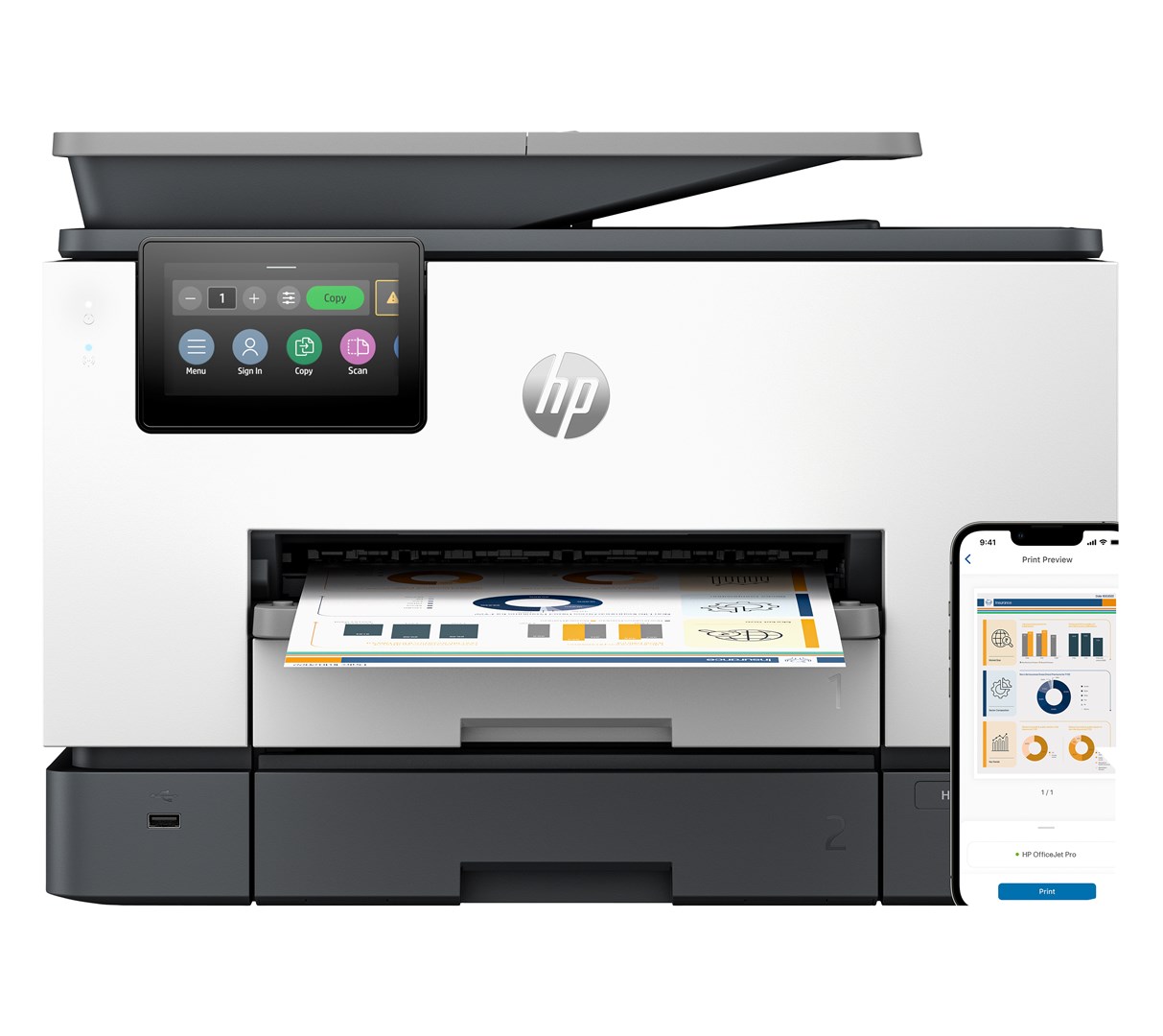 Hewlett-Packard HP OfficeJet Pro 9130b Wireless