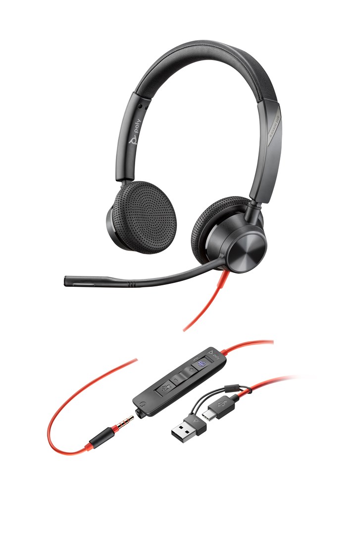 POLY HP Blackwire 3325 Stereo Microsoft
