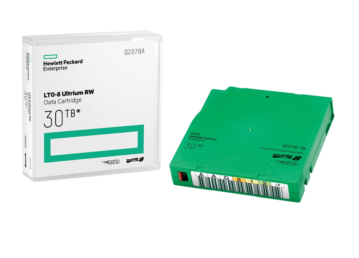 Hewlett Packard Enterprise Data Cartridge LTO-8