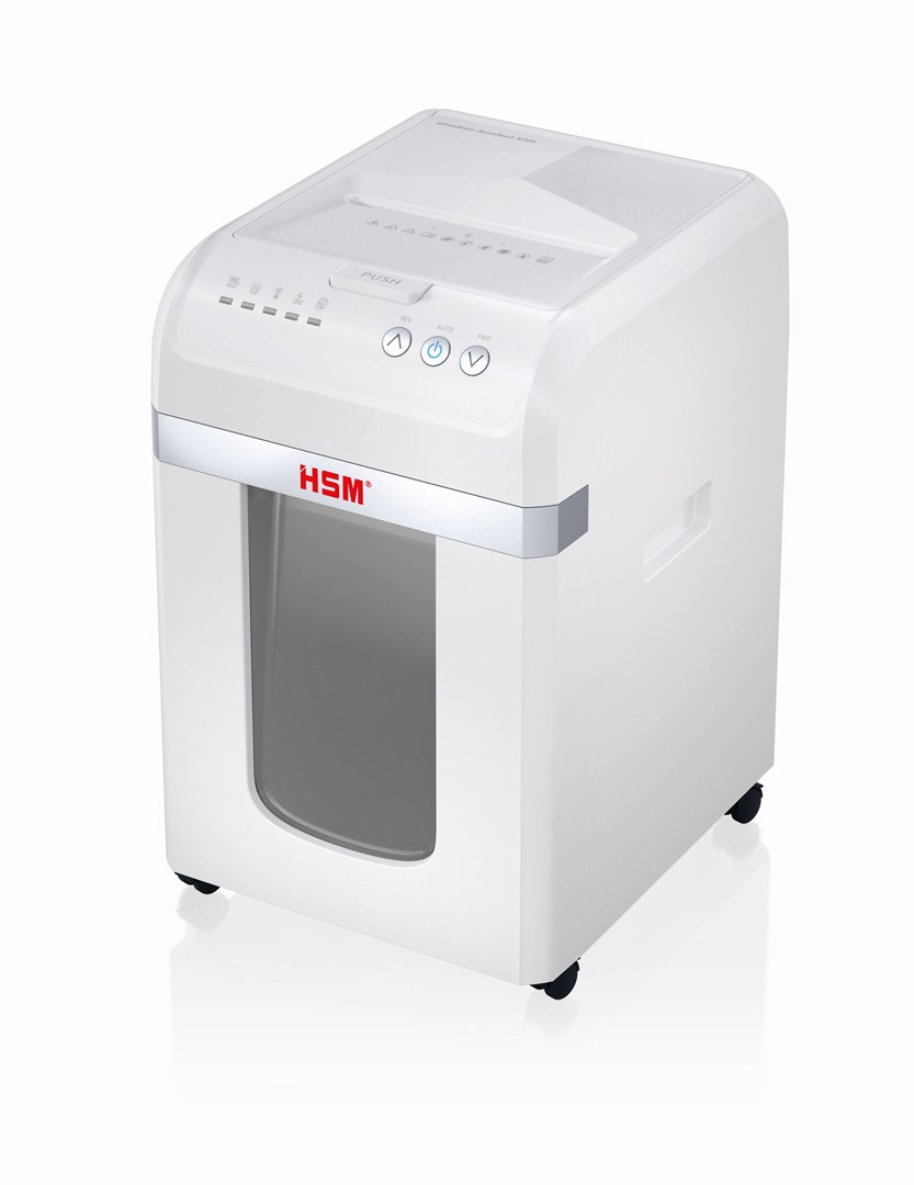 HSM Shredstar Autofeed X300 4x12mm P4