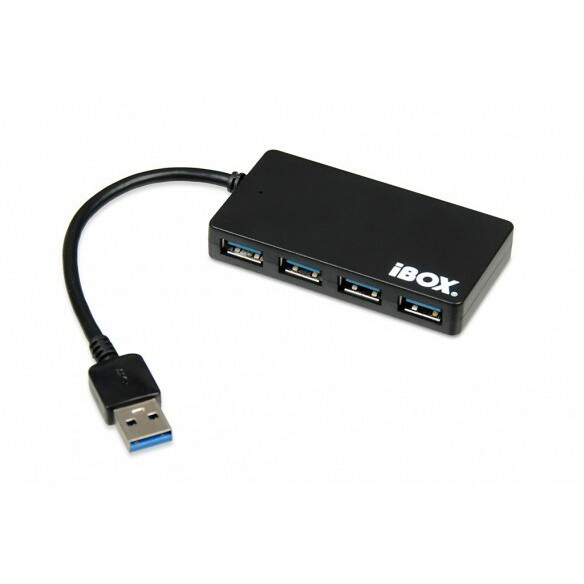 IBOX HUB USB 3.0 black