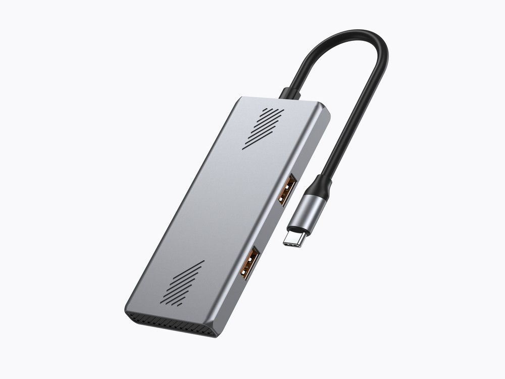 Gembird  HUB USB-C 3.2 (Gen2)