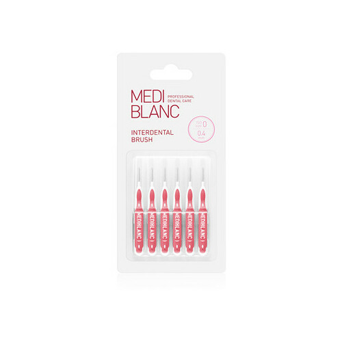MEDIBLANC I-shape Interdental Brush 0.4