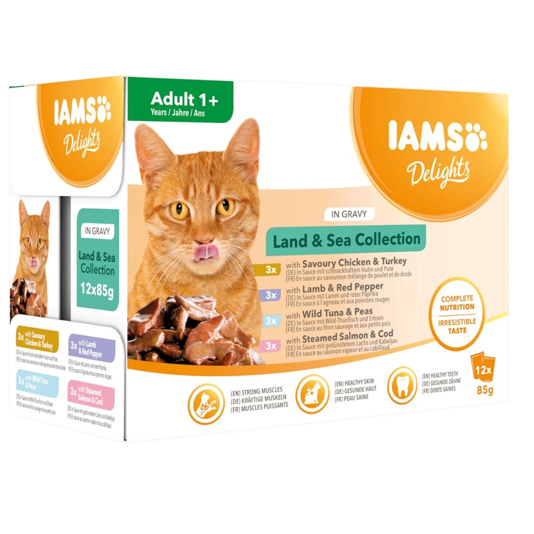 EUKANUBA IAMS DELIGHTS Land & Sea