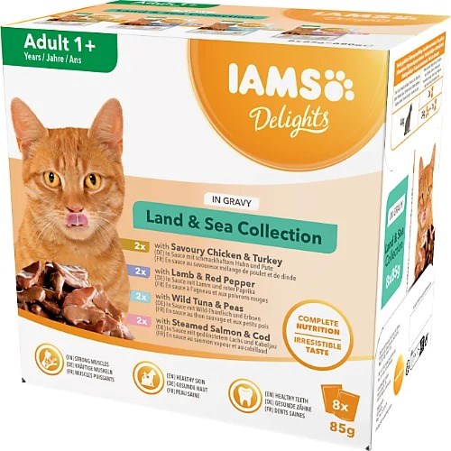 EUKANUBA IAMS DELIGHTS Land & Sea