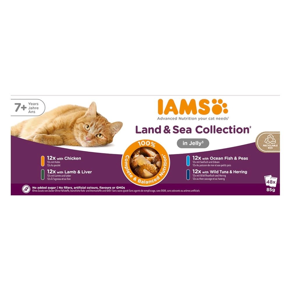 EUKANUBA IAMS Senior Meat & Fish