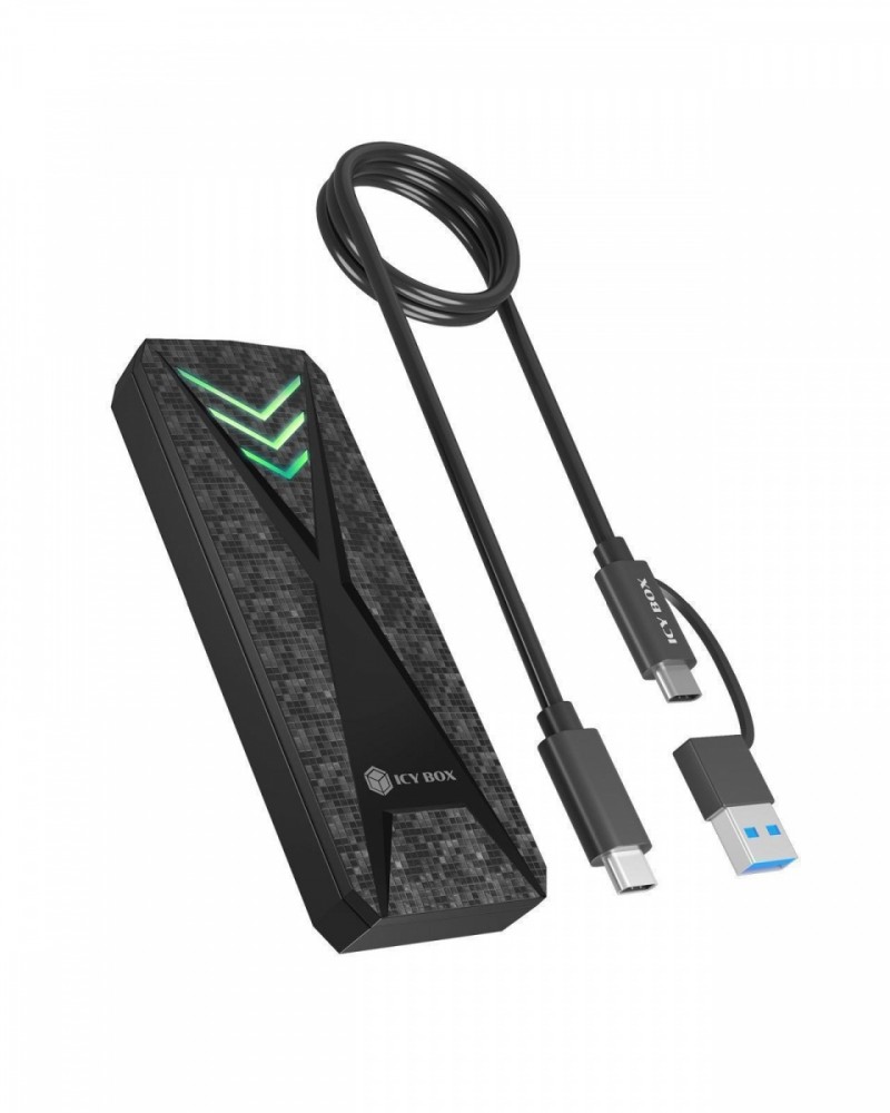 IcyBox  IB-1805ML-CU31 NVMe Enclosure | IB-1805ML-CU31