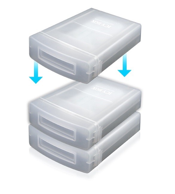 IcyBox  IB-AC602a protection box 3,5