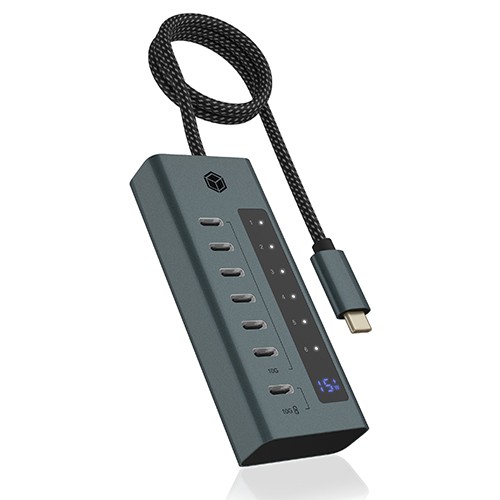 IcyBox  ICY BOX IB-HUB1457-C31 7 port