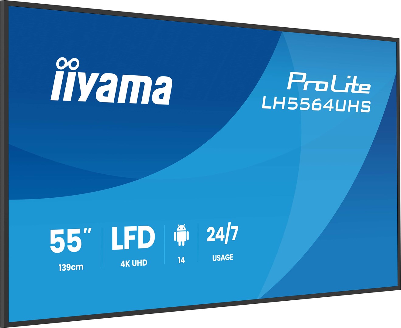 IIYAMA LH5564UHS-B1AG Signage Display Digital signage
