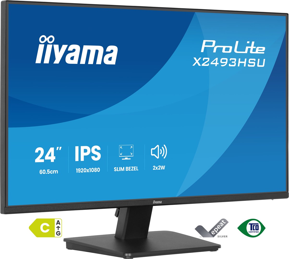 IIYAMA  ProLite X2493HSU-B1 computer monitor 60