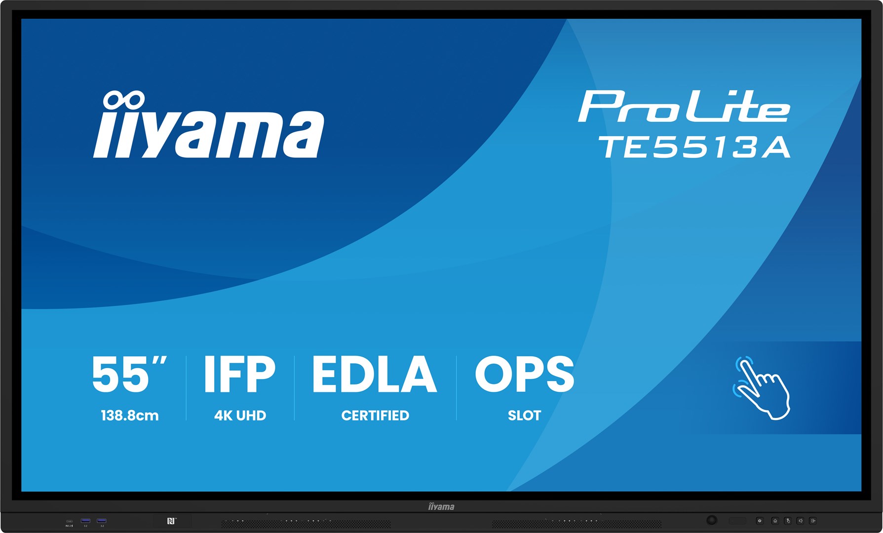 IIYAMA  TE5513A-B3AG Signage Display Interactive flat