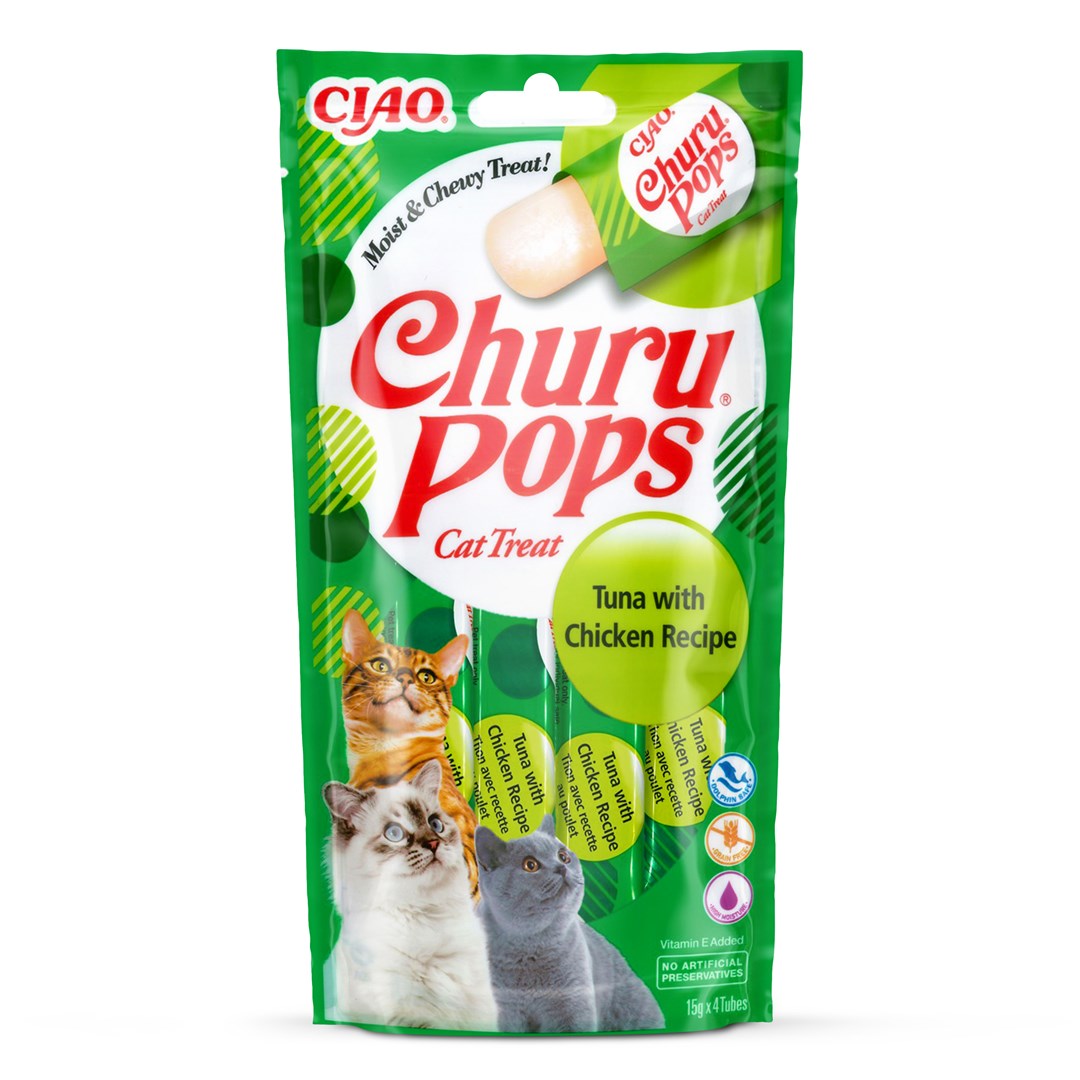 INABA  Churu Pops Tuna with chicken