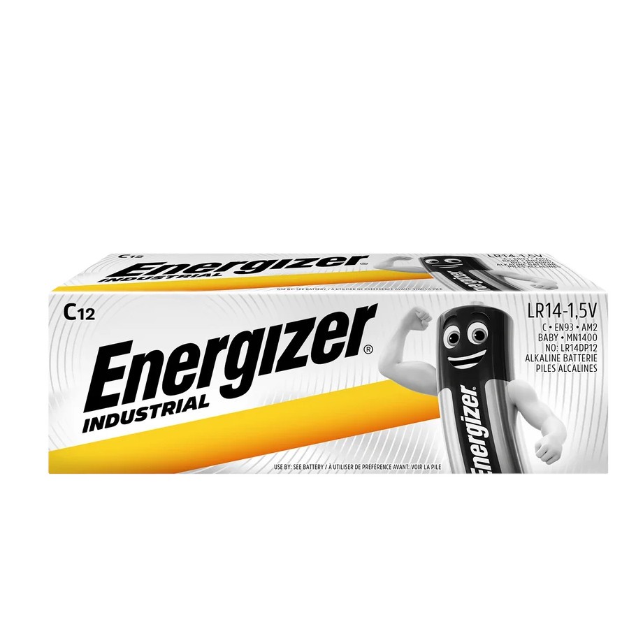ENERGIZER  Industrial Alkaline Battery C LR14