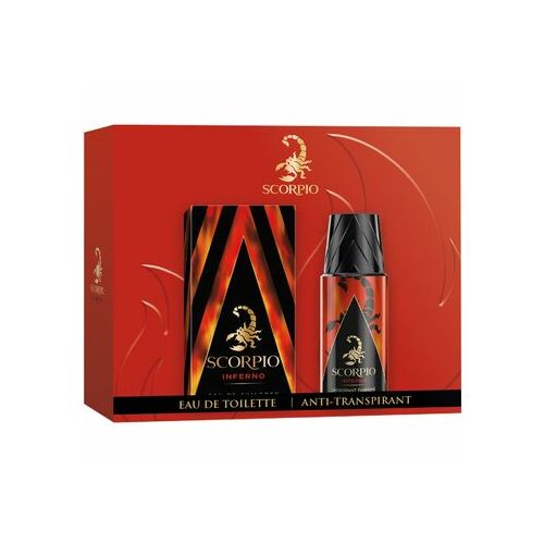 Scorpio Inferno Gift Set EDT 75