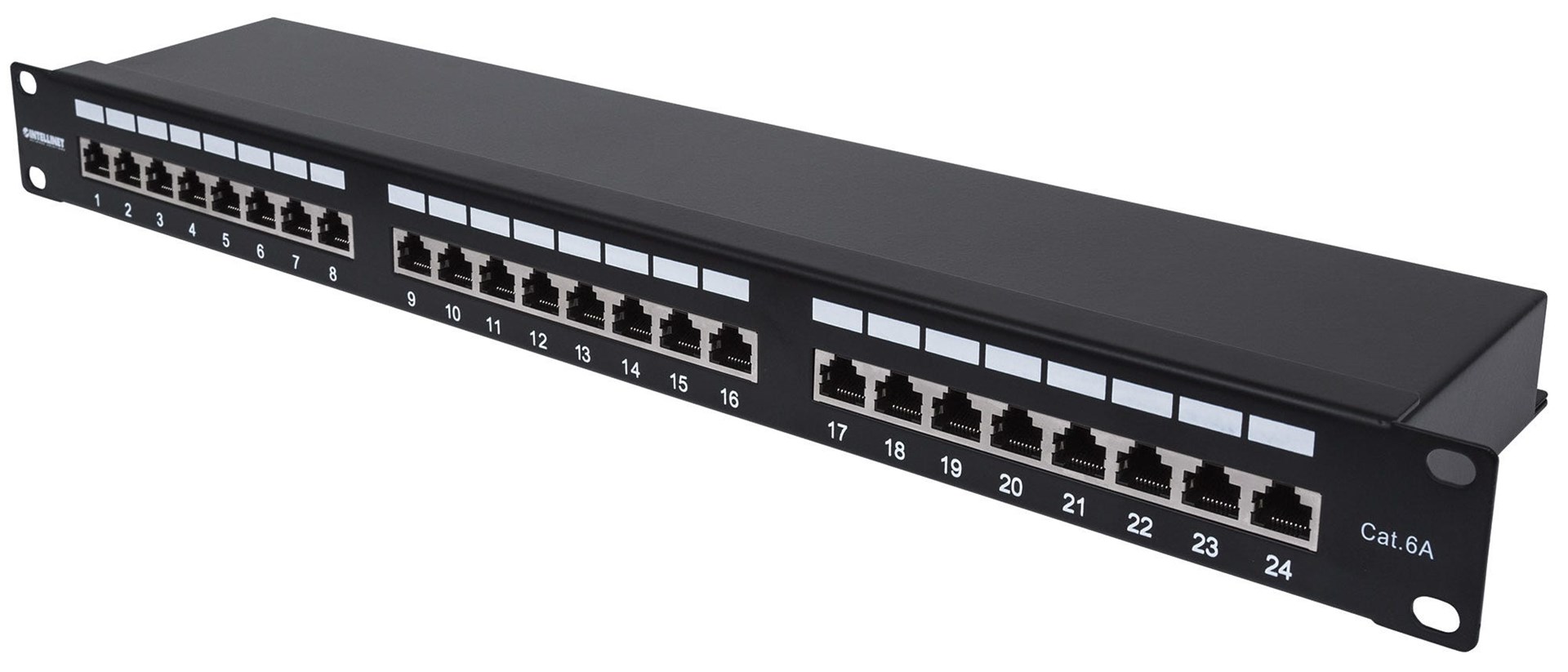 Intellinet Patch Panel, Cat6a, FTP, 24-Port