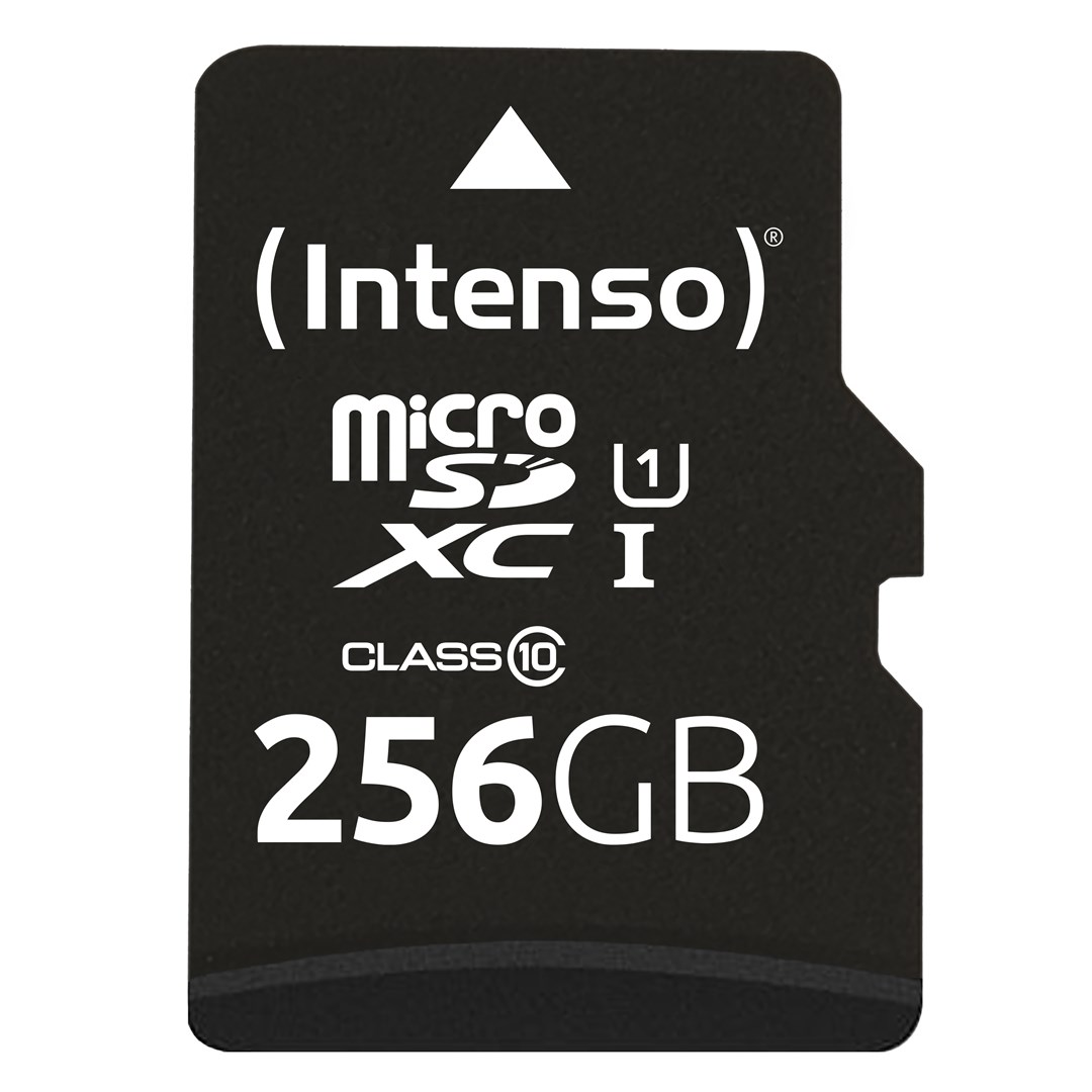 Intenso microSD 256GB UHS-I Perf CL10|