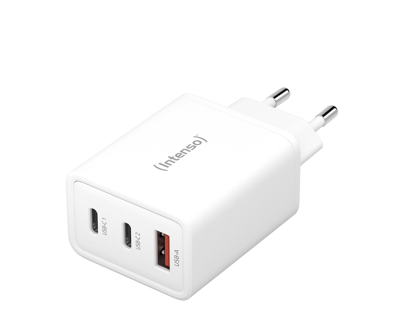 Intenso POWER ADAPTER 1XUSB-A/2XUSB-C/7806512 Universal White