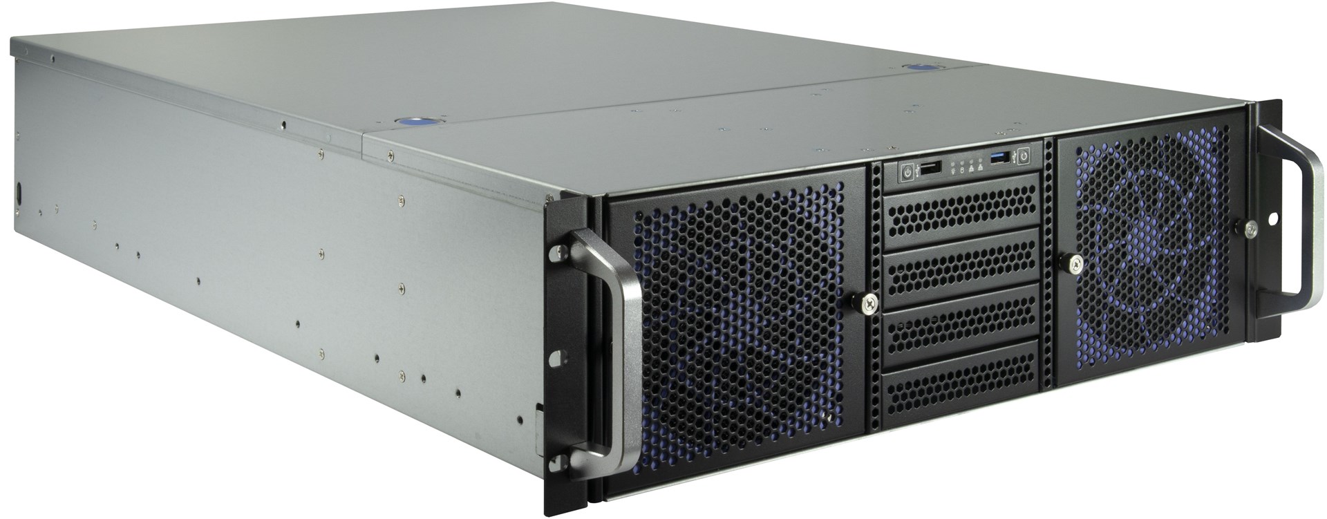 INTER-TECH  3U-30765 Rack Black | 457098