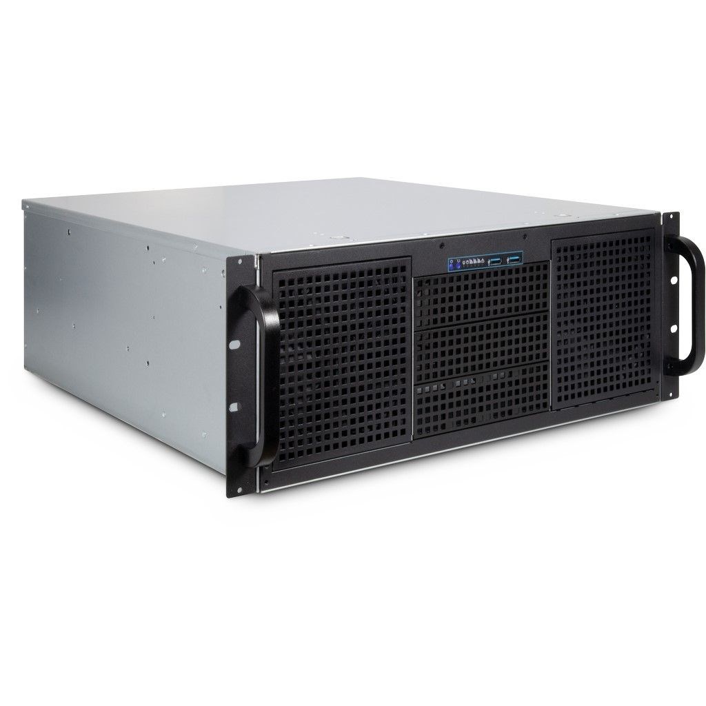 INTER-TECH  4U 40248 Rack Black, Grey