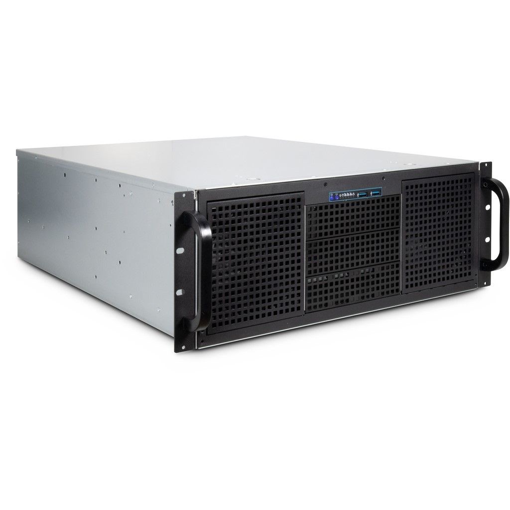 INTER-TECH  4U 40255 Rack Black, Grey